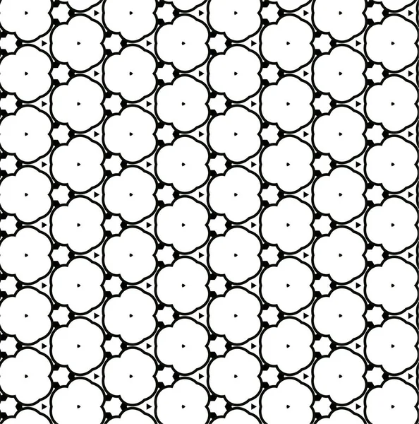 Abstrakte Geometrische Ornamentale Nahtlose Muster Design Hintergrund Vektorillustration — Stockvektor