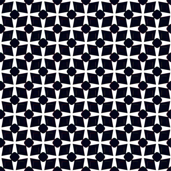 Motif Ornemental Géométrique Abstrait Sans Couture Fond Design Illustration Vectorielle — Image vectorielle