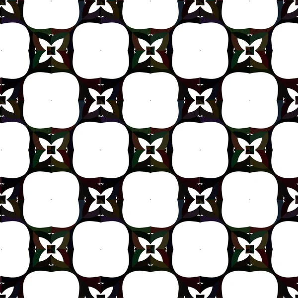 Abstrakte Geometrische Ornamentale Nahtlose Muster Design Hintergrund Vektorillustration — Stockvektor