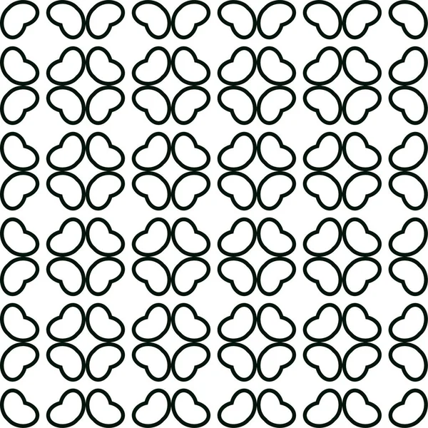 Motif Ornemental Géométrique Abstrait Sans Couture Fond Design Illustration Vectorielle — Image vectorielle