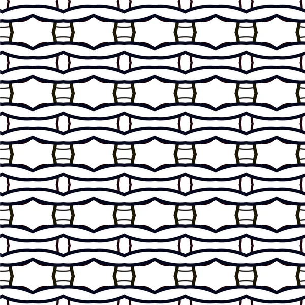 Resumo Padrão Ornamental Sem Costura Geométrica Fundo Projeto Ilustração Vetorial — Vetor de Stock