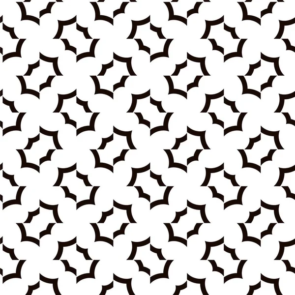 Abstrakte Geometrische Ornamentale Nahtlose Muster Design Hintergrund Vektorillustration — Stockvektor