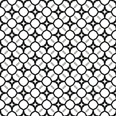 Soyut geometrik süslemesiz desen. tasarım arkaplanı, vektör illüstrasyonu