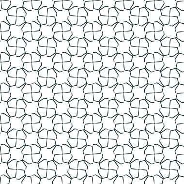 Soyut geometrik süslemesiz desen. tasarım arkaplanı, vektör illüstrasyonu