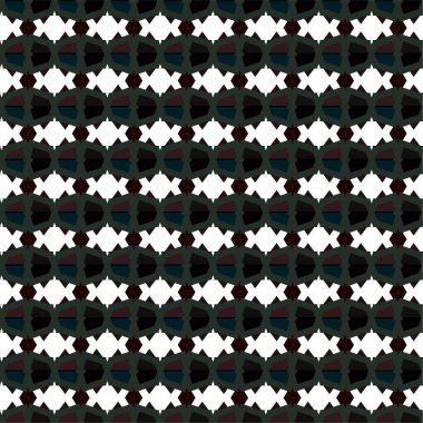 Soyut geometrik süslemesiz desen. tasarım arkaplanı, vektör illüstrasyonu