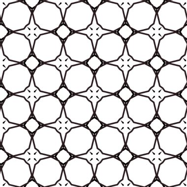 Soyut geometrik süslemesiz desen. tasarım arkaplanı, vektör illüstrasyonu