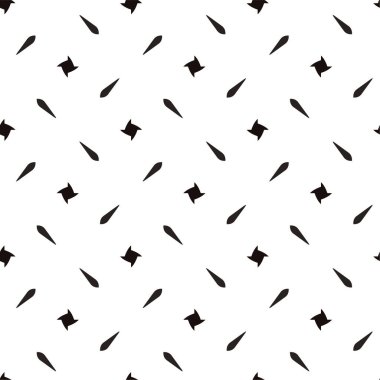 Soyut geometrik süslemesiz desen. tasarım arkaplanı, vektör illüstrasyonu