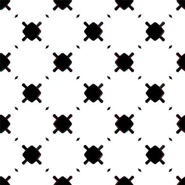 Soyut geometrik süslemesiz desen. tasarım arkaplanı, vektör illüstrasyonu