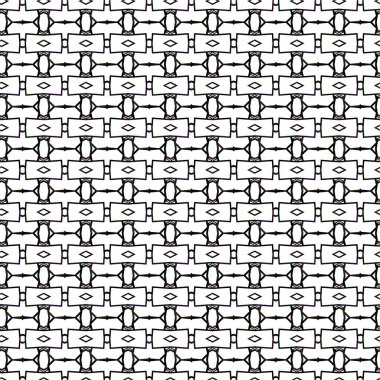 Soyut geometrik süslemesiz desen. tasarım arkaplanı, vektör illüstrasyonu