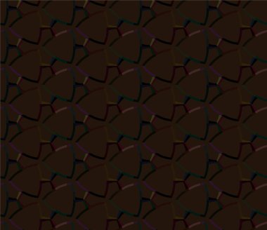 Soyut geometrik süslemesiz desen. tasarım arkaplanı, vektör illüstrasyonu