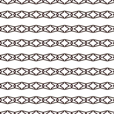 Soyut geometrik süslemesiz desen. tasarım arkaplanı, vektör illüstrasyonu