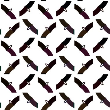 Soyut geometrik süslemesiz desen. tasarım arkaplanı, vektör illüstrasyonu