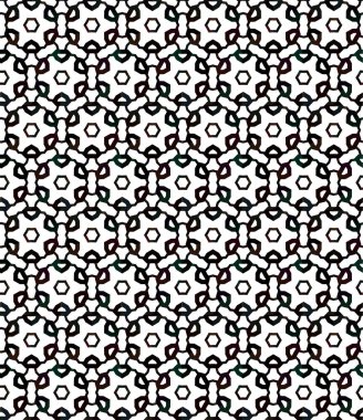 Soyut geometrik süslemesiz desen. tasarım arkaplanı, vektör illüstrasyonu