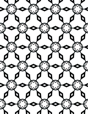 Soyut geometrik süslemesiz desen. tasarım arkaplanı, vektör illüstrasyonu
