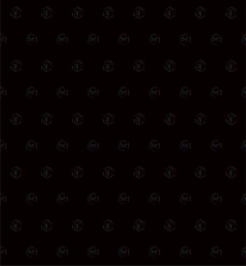 Soyut geometrik süslemesiz desen. tasarım arkaplanı, vektör illüstrasyonu