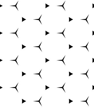 Soyut geometrik süslemesiz desen. tasarım arkaplanı, vektör illüstrasyonu