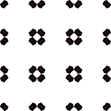 Soyut geometrik süslemesiz desen. tasarım arkaplanı, vektör illüstrasyonu