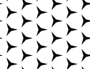 Geometrik soyut dikişsiz desen, vektör illüstrasyonu