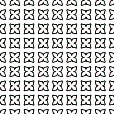 Soyut geometrik süslemesiz desen. tasarım arkaplanı, vektör illüstrasyonu