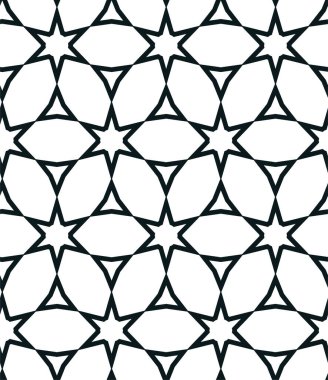 Soyut geometrik süslemesiz desen. tasarım arkaplanı, vektör illüstrasyonu