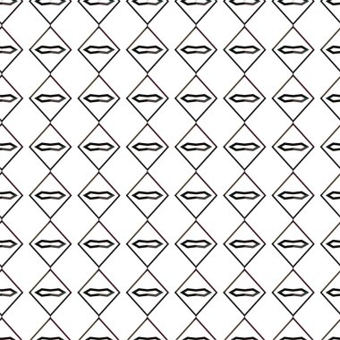 Soyut geometrik süslemesiz desen. tasarım arkaplanı, vektör illüstrasyonu