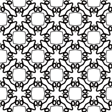 Soyut geometrik süslemesiz desen. tasarım arkaplanı, vektör illüstrasyonu