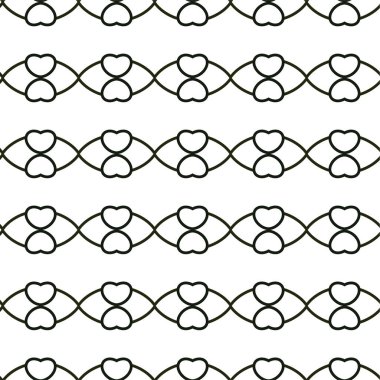 Soyut geometrik süslemesiz desen. tasarım arkaplanı, vektör illüstrasyonu