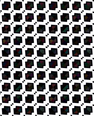 Soyut geometrik süslemesiz desen. tasarım arkaplanı, vektör illüstrasyonu