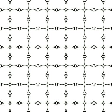 Soyut geometrik süslemesiz desen. tasarım arkaplanı, vektör illüstrasyonu