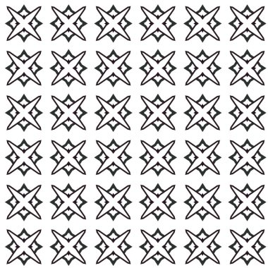 Soyut geometrik süslemesiz desen. tasarım arkaplanı, vektör illüstrasyonu