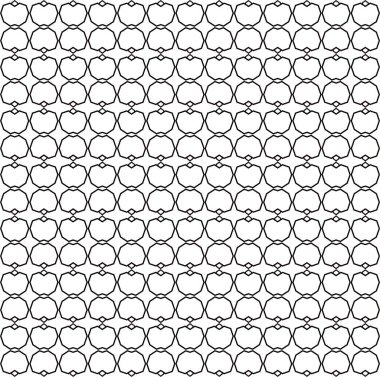 Soyut geometrik süslemesiz desen. tasarım arkaplanı, vektör illüstrasyonu