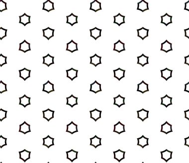 Soyut geometrik süslemesiz desen. tasarım arkaplanı, vektör illüstrasyonu