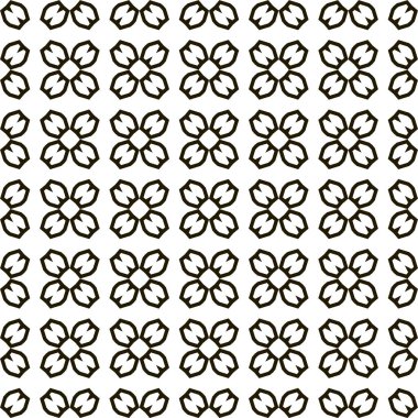 Soyut geometrik süslemesiz desen. tasarım arkaplanı, vektör illüstrasyonu