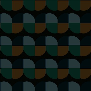 Geometrik soyut dikişsiz desen, vektör illüstrasyonu