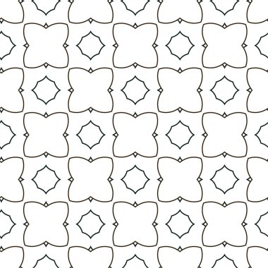 Soyut geometrik süslemesiz desen. tasarım arkaplanı, vektör illüstrasyonu