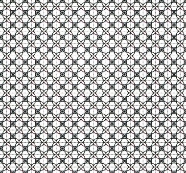 Soyut geometrik süslemesiz desen. tasarım arkaplanı, vektör illüstrasyonu 