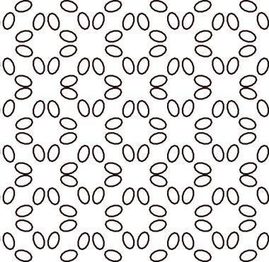 Soyut geometrik süslemesiz desen. tasarım arkaplanı, vektör illüstrasyonu