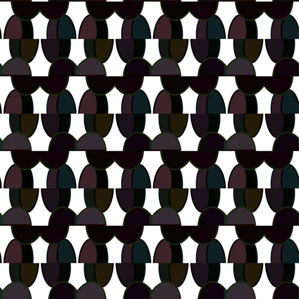 Motif Ornemental Géométrique Abstrait Sans Couture Fond Design Illustration Vectorielle — Image vectorielle