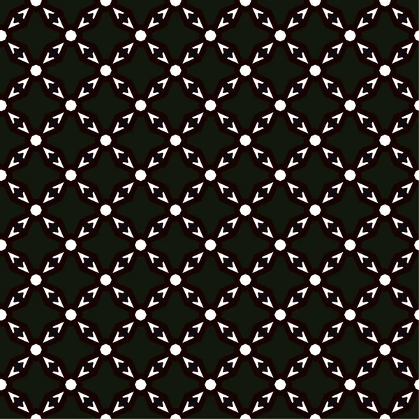 Abstrakte Geometrische Ornamentale Nahtlose Muster Design Hintergrund Vektorillustration — Stockvektor