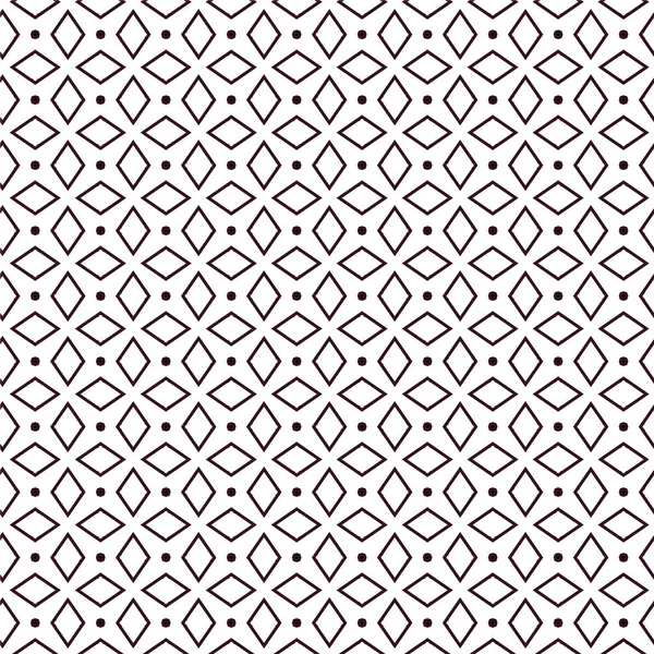 Abstrakte Geometrische Ornamentale Nahtlose Muster Design Hintergrund Vektorillustration — Stockvektor