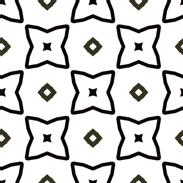 Abstrakte Geometrische Ornamentale Nahtlose Muster Design Hintergrund Vektorillustration — Stockvektor