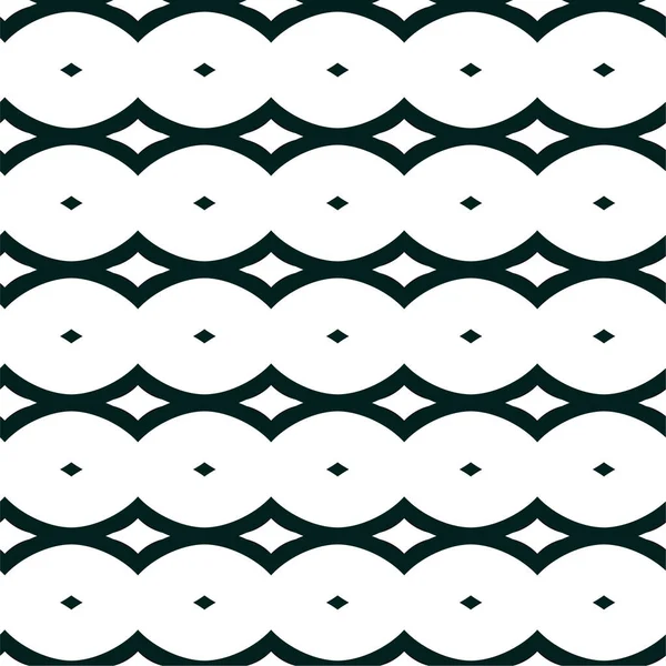 Abstrakte Geometrische Ornamentale Nahtlose Muster Design Hintergrund Vektorillustration — Stockvektor