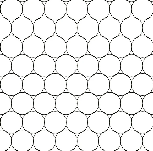 Abstrakte Geometrische Ornamentale Nahtlose Muster Design Hintergrund Vektorillustration — Stockvektor