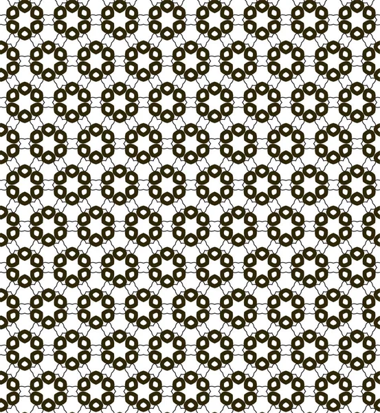 Motif Ornemental Géométrique Abstrait Sans Couture Fond Design Illustration Vectorielle — Image vectorielle