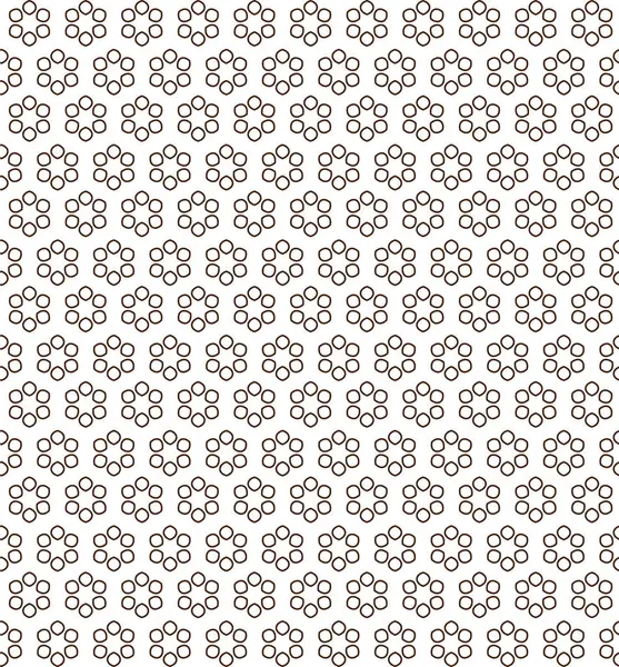 Motif Ornemental Géométrique Abstrait Sans Couture Fond Design Illustration Vectorielle — Image vectorielle