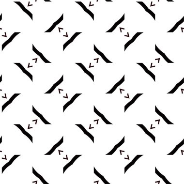 Soyut geometrik süslemesiz desen. tasarım arkaplanı, vektör illüstrasyonu