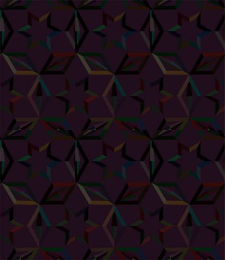 Soyut geometrik süslemesiz desen. tasarım arkaplanı, vektör illüstrasyonu