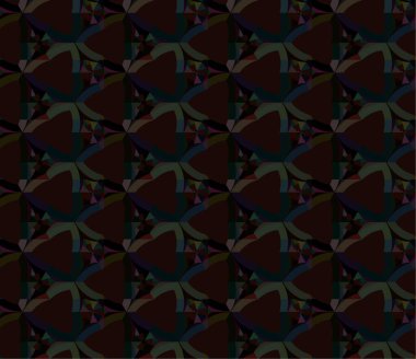 soyut geometrik dikişsiz desen, vektör illüstrasyonu