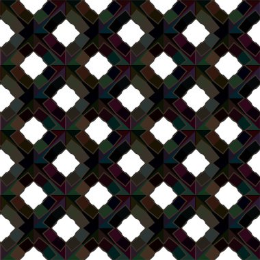 Geometrik soyut dikişsiz desen, vektör illüstrasyonu