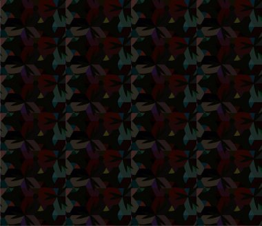 Soyut geometrik süslemesiz desen. tasarım arkaplanı, vektör illüstrasyonu